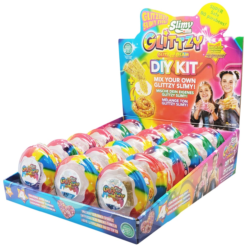 Slimy Glittzy Slime Tub Sortiment