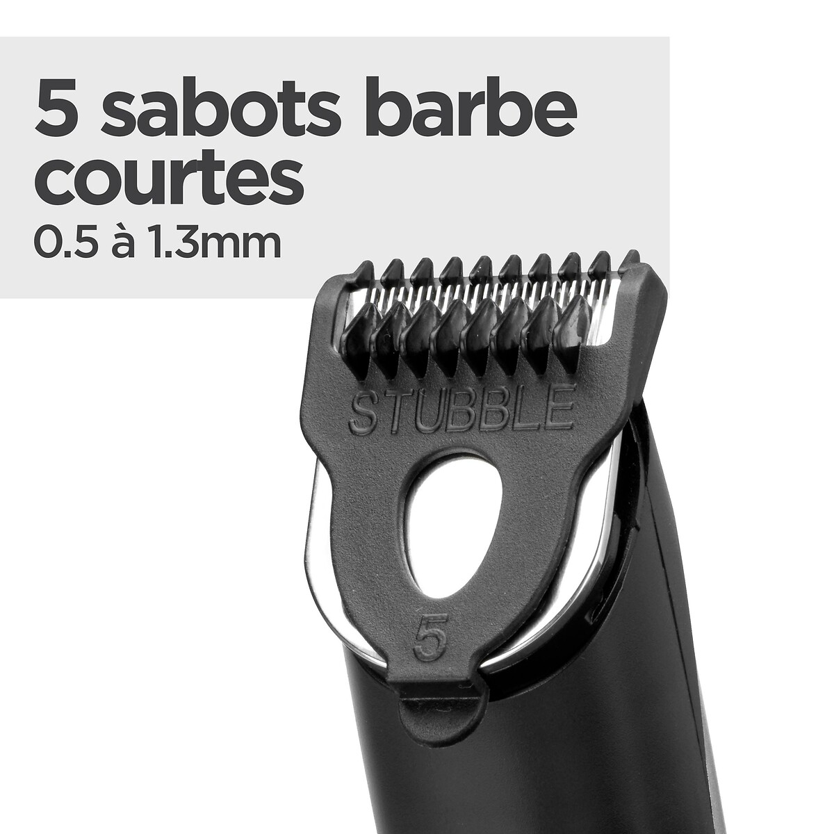 Aparador de barba BABYLISS T812E com bateria de lítio