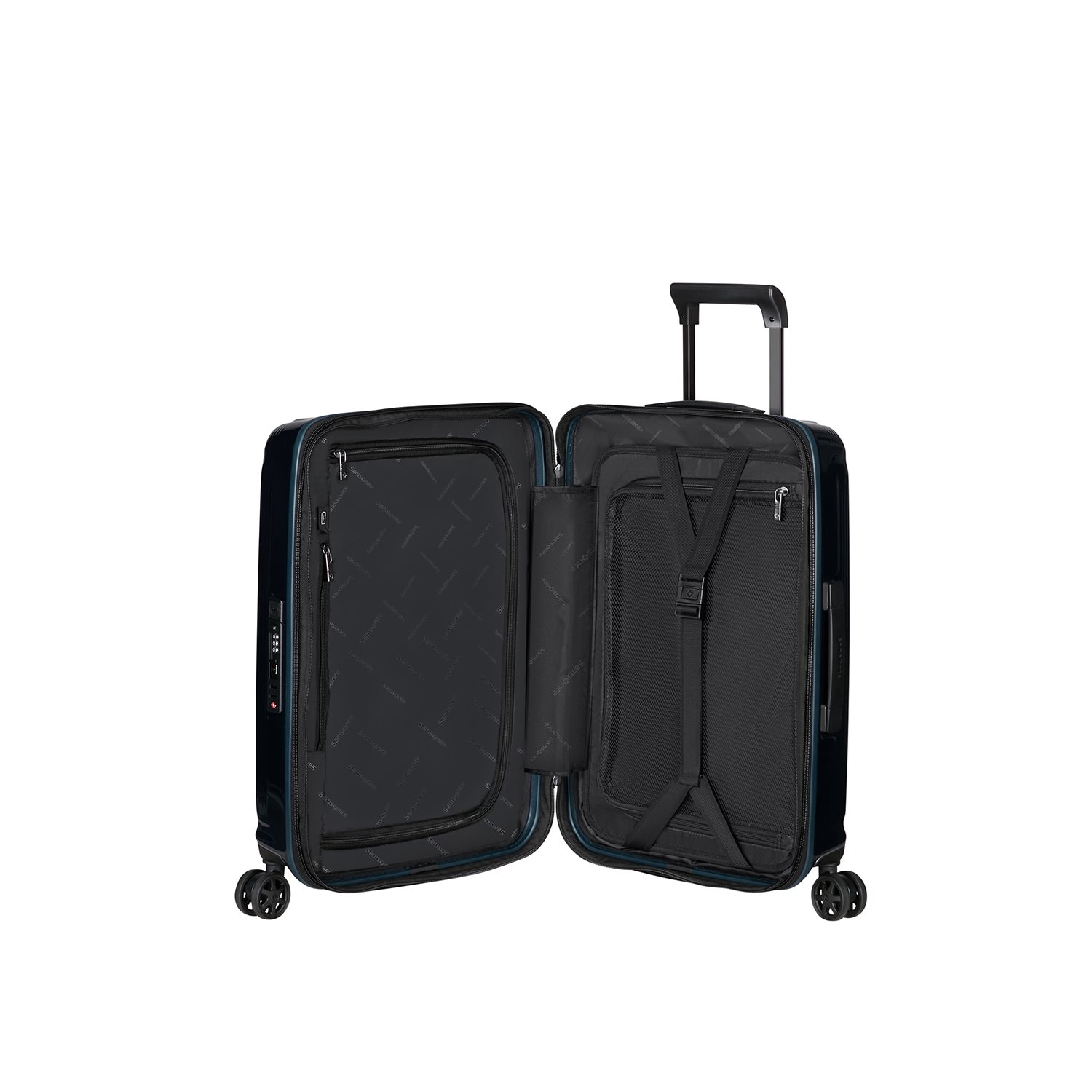 Samsonite Nuon Spinner 55 Exp metallic dark blue