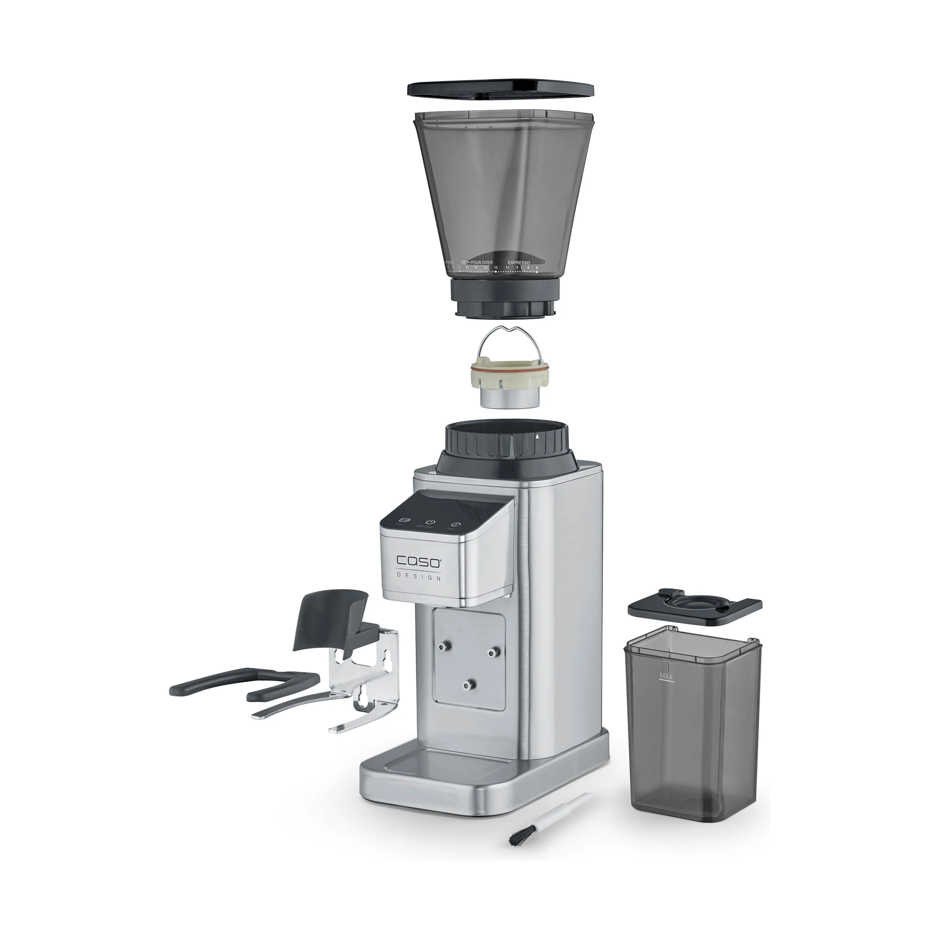 Caso Baristachef Inox Kaffekværn CS1834