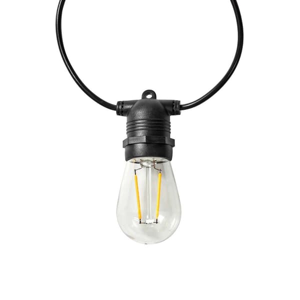 SmartLife Julelys | Party Lights | Wi-Fi | Varm Hvit | 10 LED's | 9.00 m | Android™ / IOS | Pære diameter: 45 mm