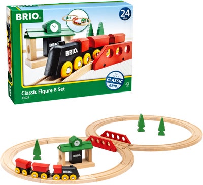 BRIO 33028 Togbane Klassisk 8-Tall