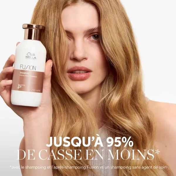 Shampoo Wella Professionals Fusion Intense Repair para cabelos danificados e enfraquecidos 250ml