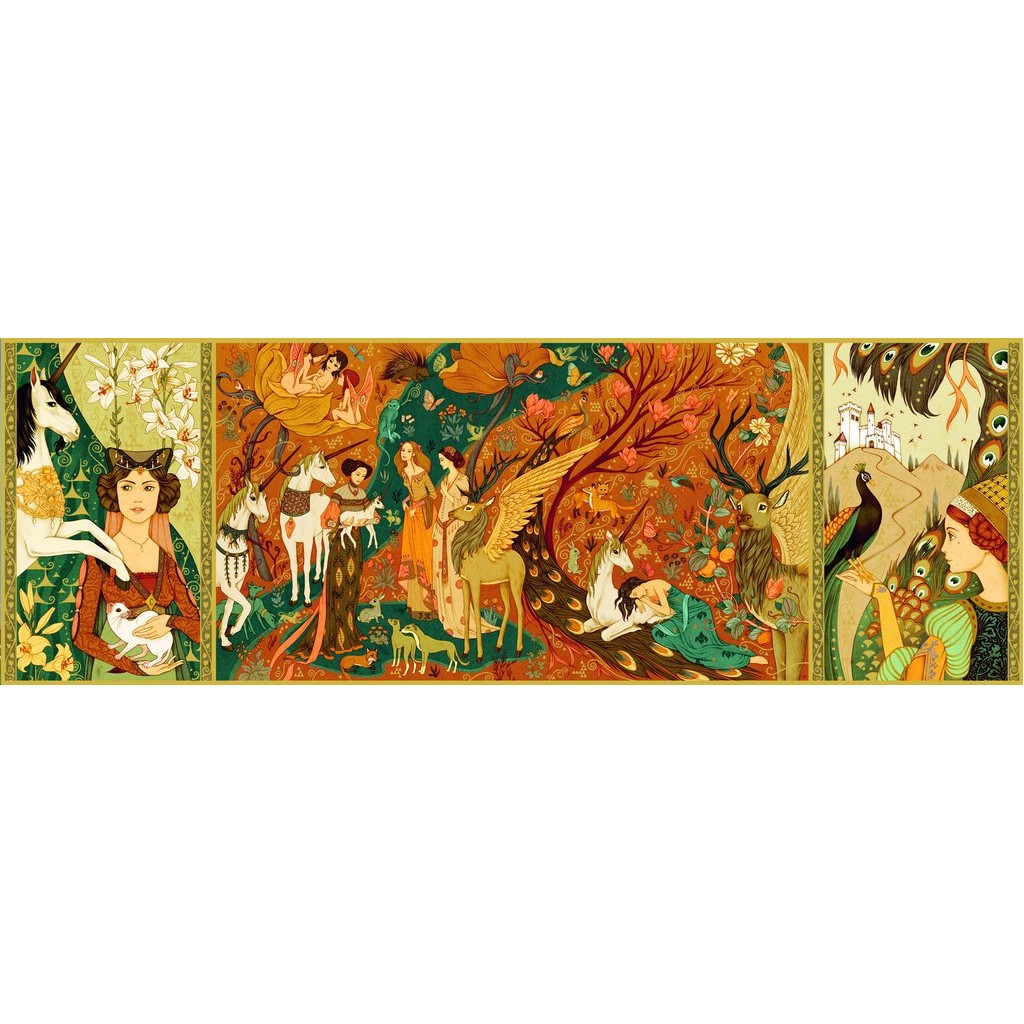 Puzzle Gallery - Dames à la licorne - 500 pièces