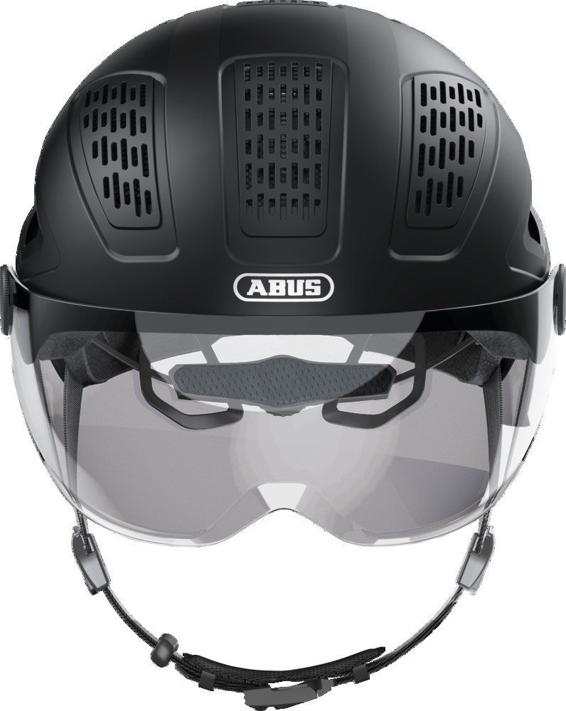 ABUS Hyban 2.0 ACE cykelhjelm LED sort
