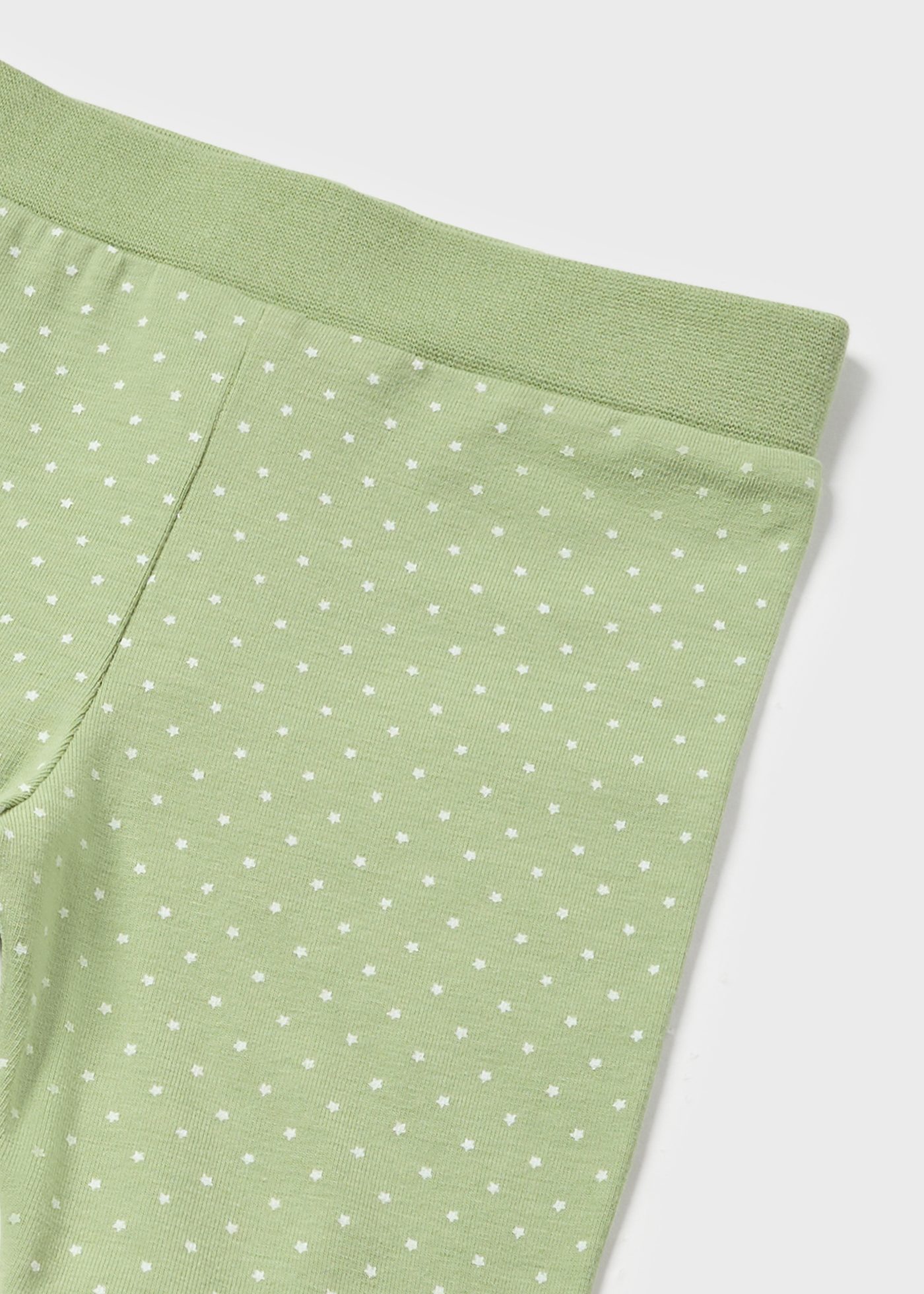 Conjunto de algodão Better Cotton de 2 peças para recém-nascidos, com estampa de eucalipto.