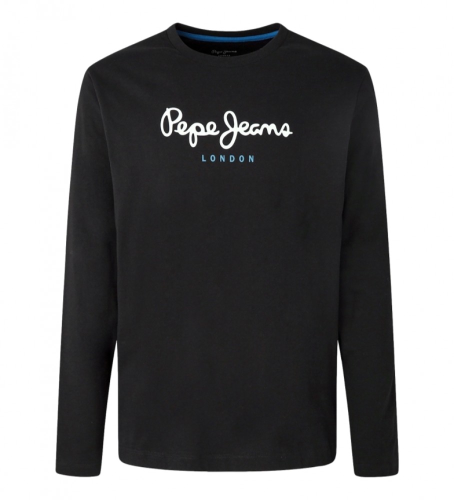 Camiseta longa Pepe Jeans Eggo preta