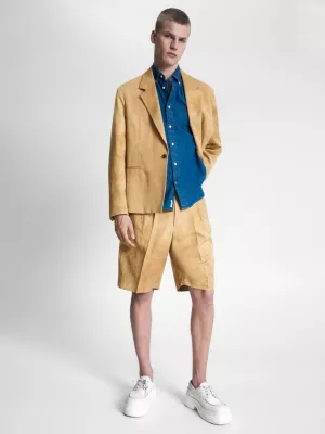 Bermudas de gabardine sob medida