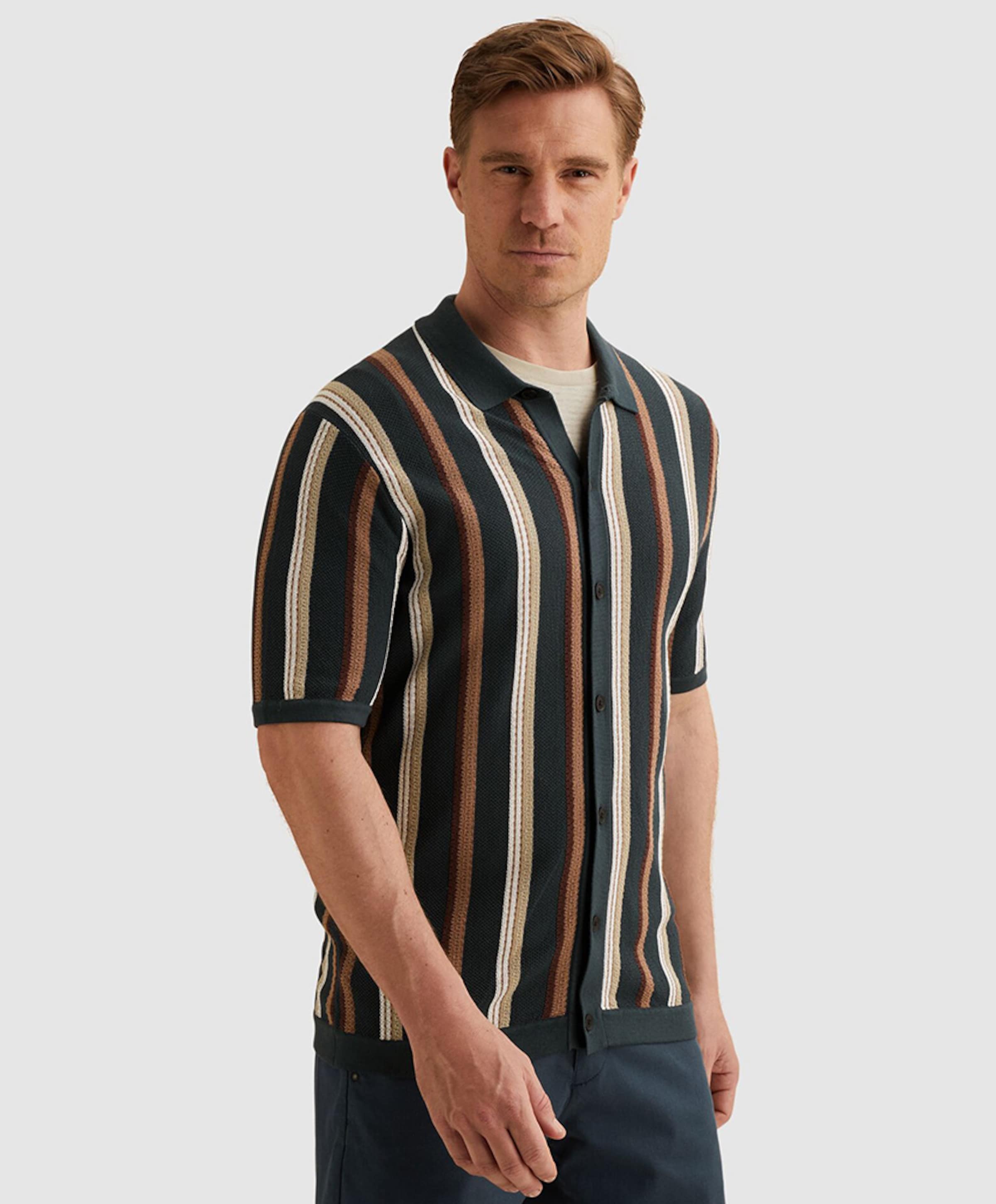 Vanguard Heren overshirt blauw