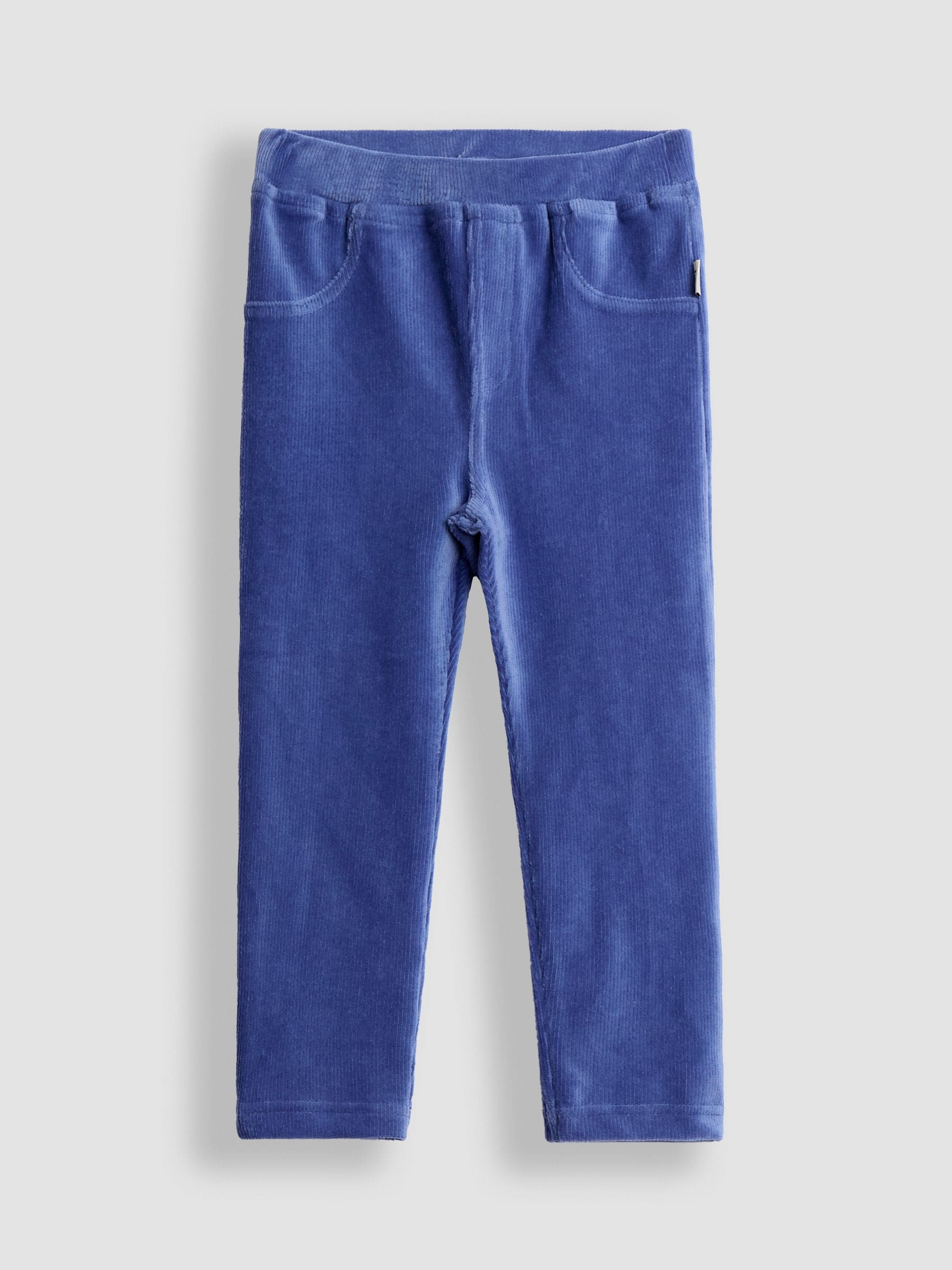 Roze - JoJo Maman Bébé - Set van 2 jersey jeggings van corduroy