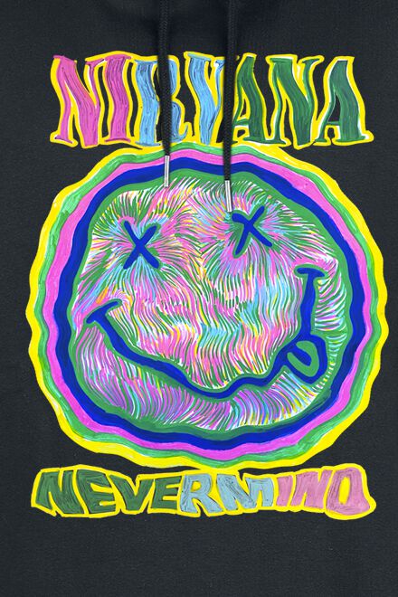 Amplified Collection - Scribble Nevermind | Nirvana Sweat-shirt à capuche