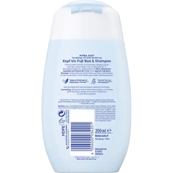 Kopf bis Fuß Bad & Shampoo