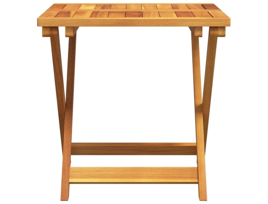 VIDAXL - Table pliante Table pliable de jardin 50x50x50 cm bois d'acacia solide