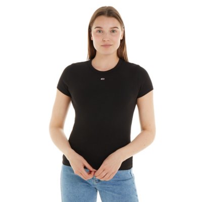 Tee-shirt à manches courtes femme Slim Essential TOMMY HILFIGER