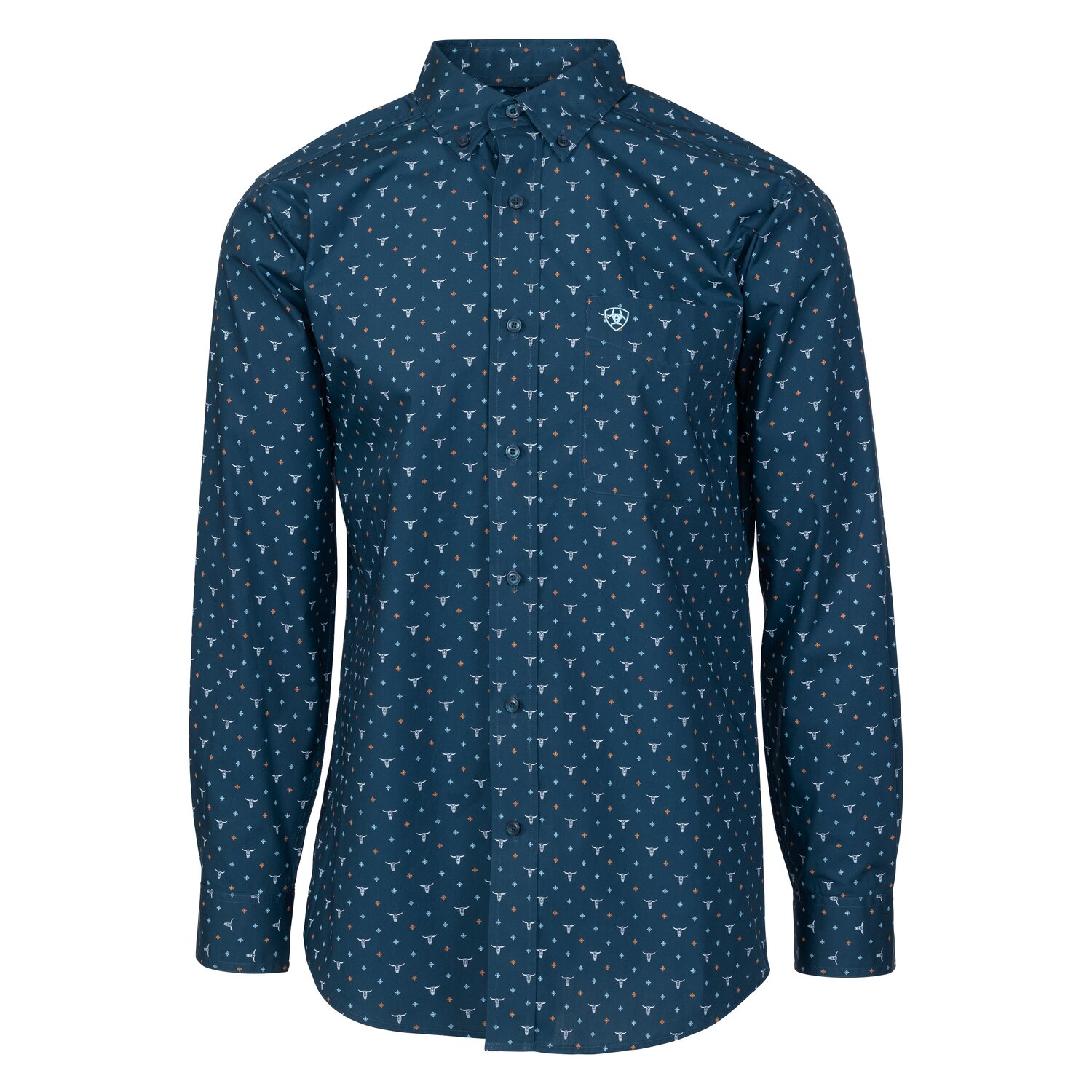 ARIAT Herrenhemd Gavyn Shirt  - moonlit ocean
