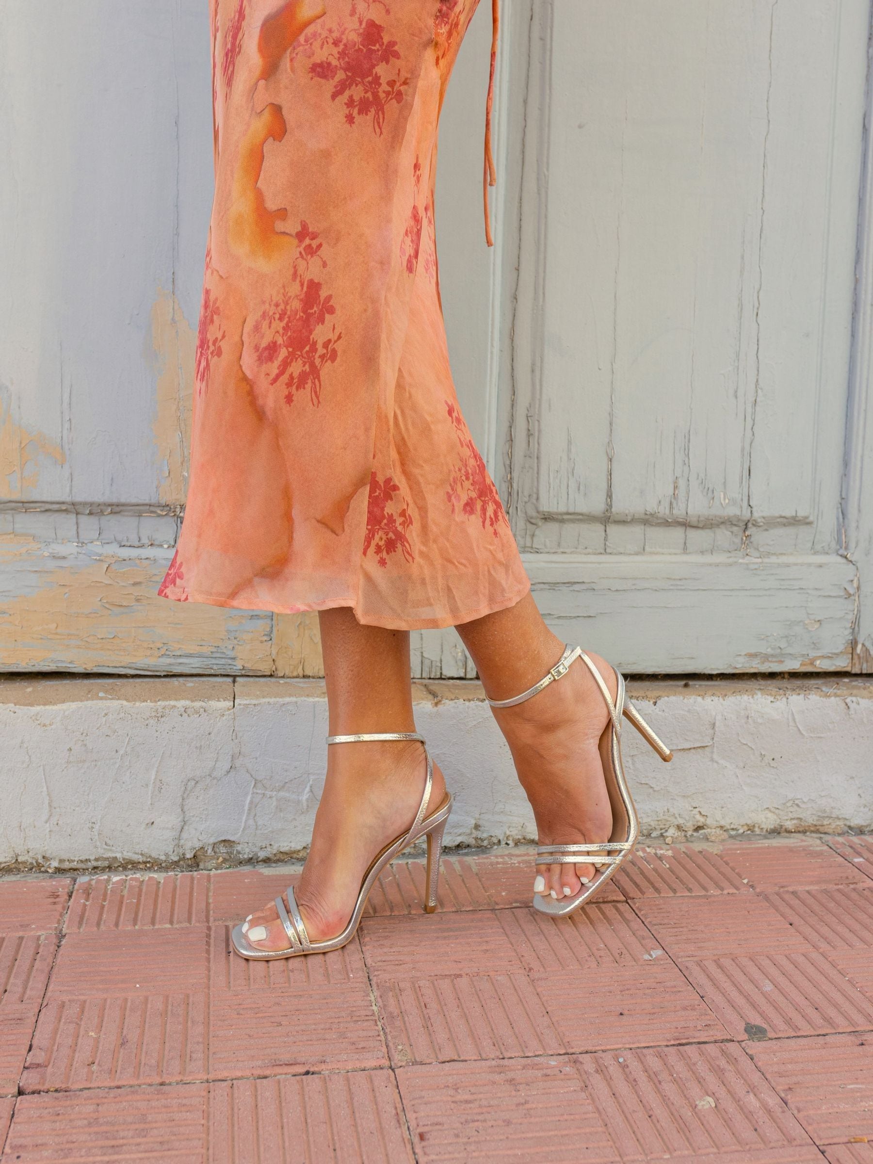 Zilver - Novo MATILDA Strappy Heeled Sandals