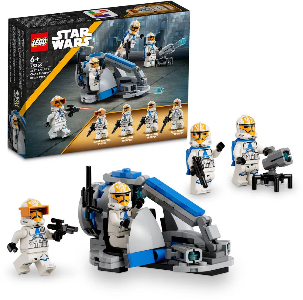 LEGO®STAR WARS™ 75359 - PACK DE COMBAT DES CLONES TROOPERS™ DE LA 332E COMPAGNIE D'AHSOKA