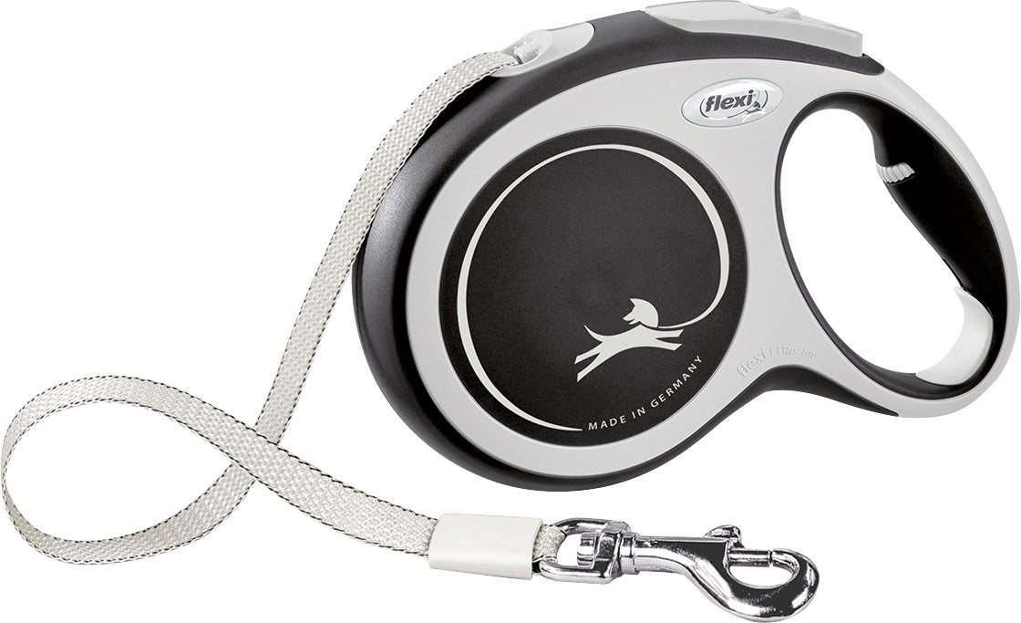 Flexi rollijn New Comfort tape L zwart 8 m