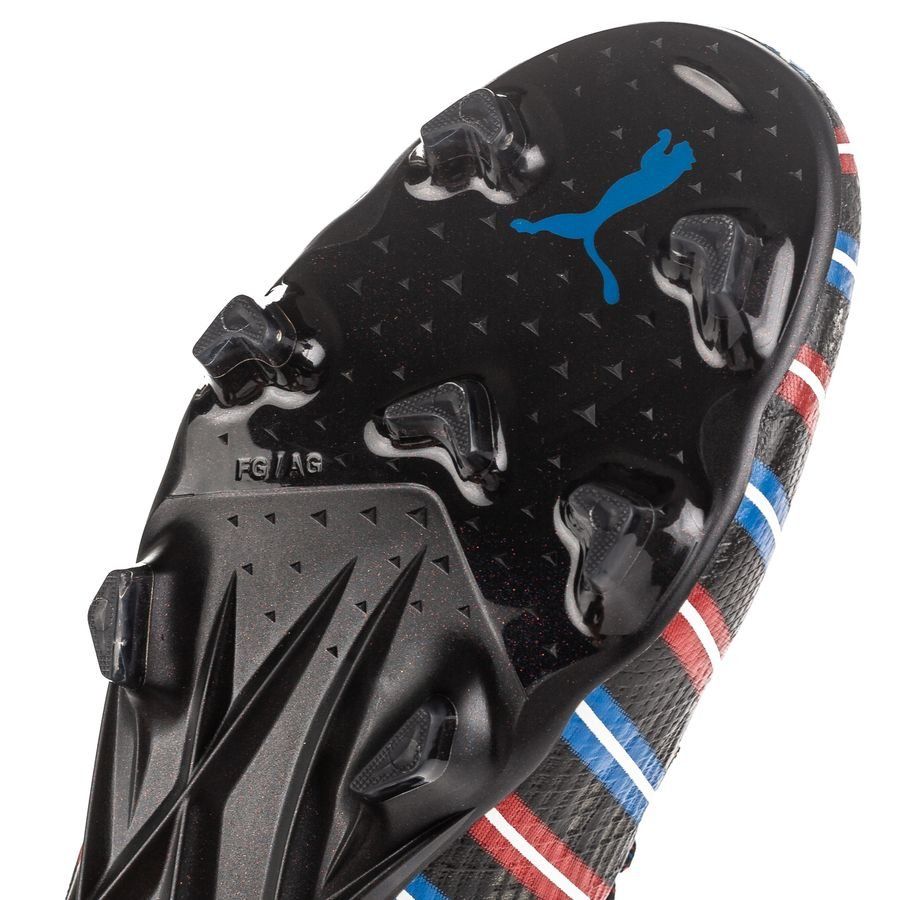 PUMA X Unisport Ultra 1.4 FG/AG Barbershop - Noir/Blanc/Bleu/Rouge ÉDITION LIMITÉE