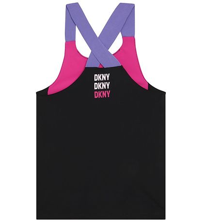 DKNY Tr?ningstop - Rose Peps/Sort