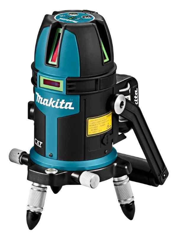 Makita SK312GDZ Kruislijn laser groen zonder accu's en lader, in aluminium koffer