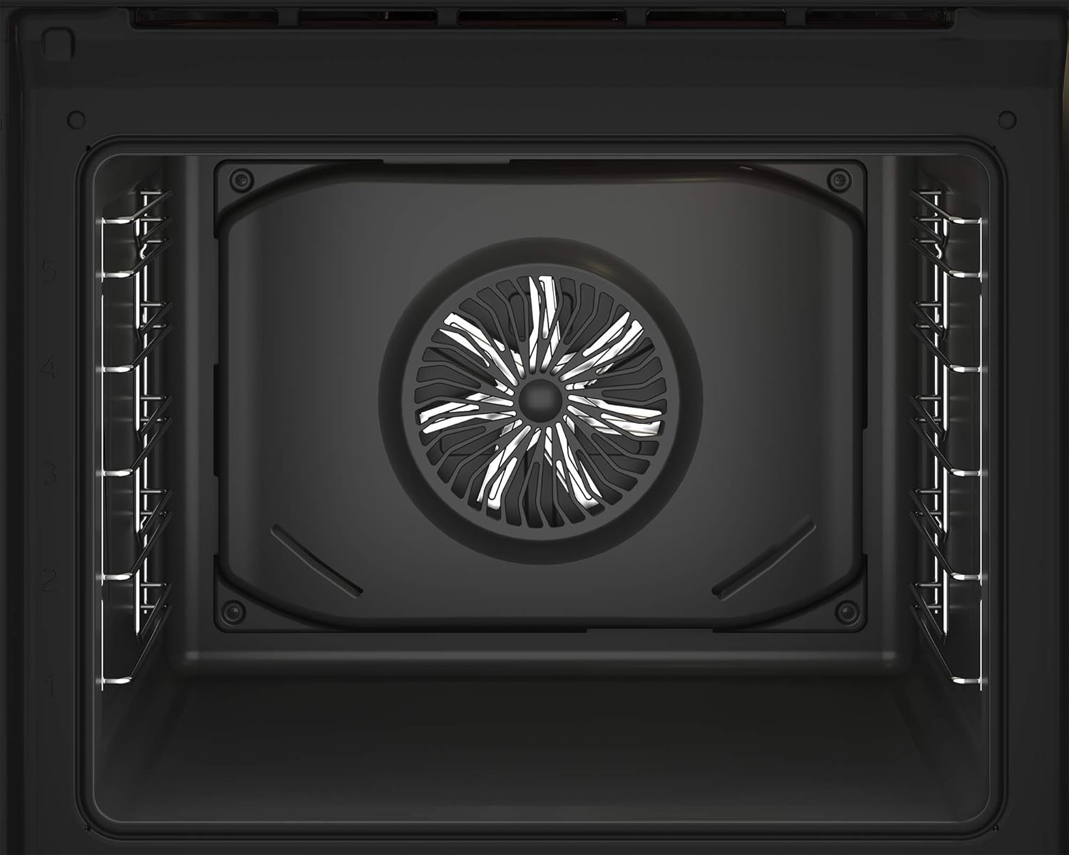 Beko BBSM12320X Einbau-Backofen-Set, zwei autarke Geräte: Glaskeramik-kochfeld mit 4 Kochzonen, Backofen mit 8 Heizarten, 72 l Garraum-Volumen, AeroPerfect, Sensortasten, Schwarz/Edelstahl