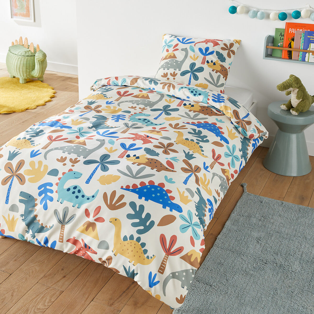 SO'HOME<br>Conjunto de cama em microfibra reciclada, fronha quadrada