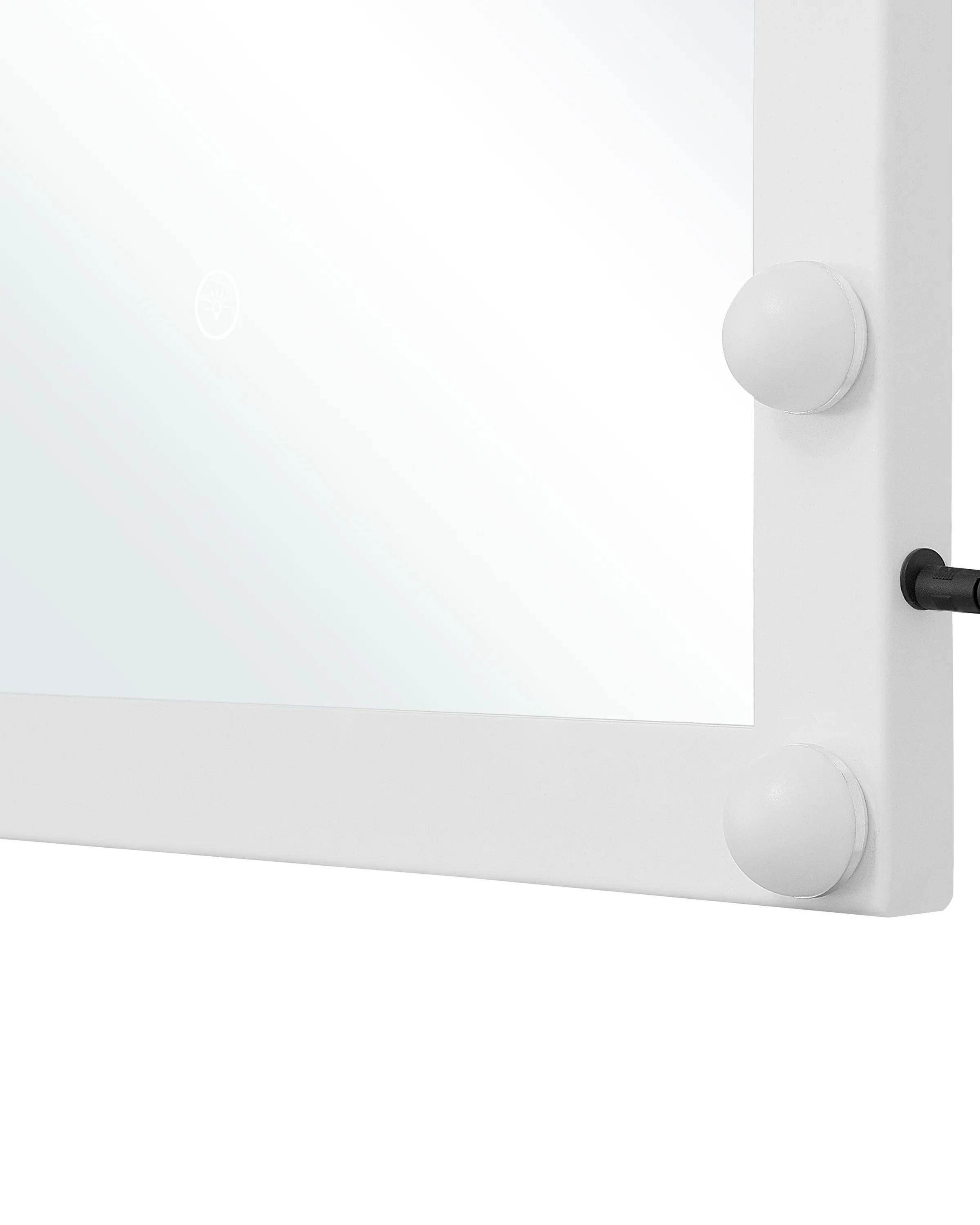 LED badkamerspiegel ODENAS 50 cm 60 cm Wit
