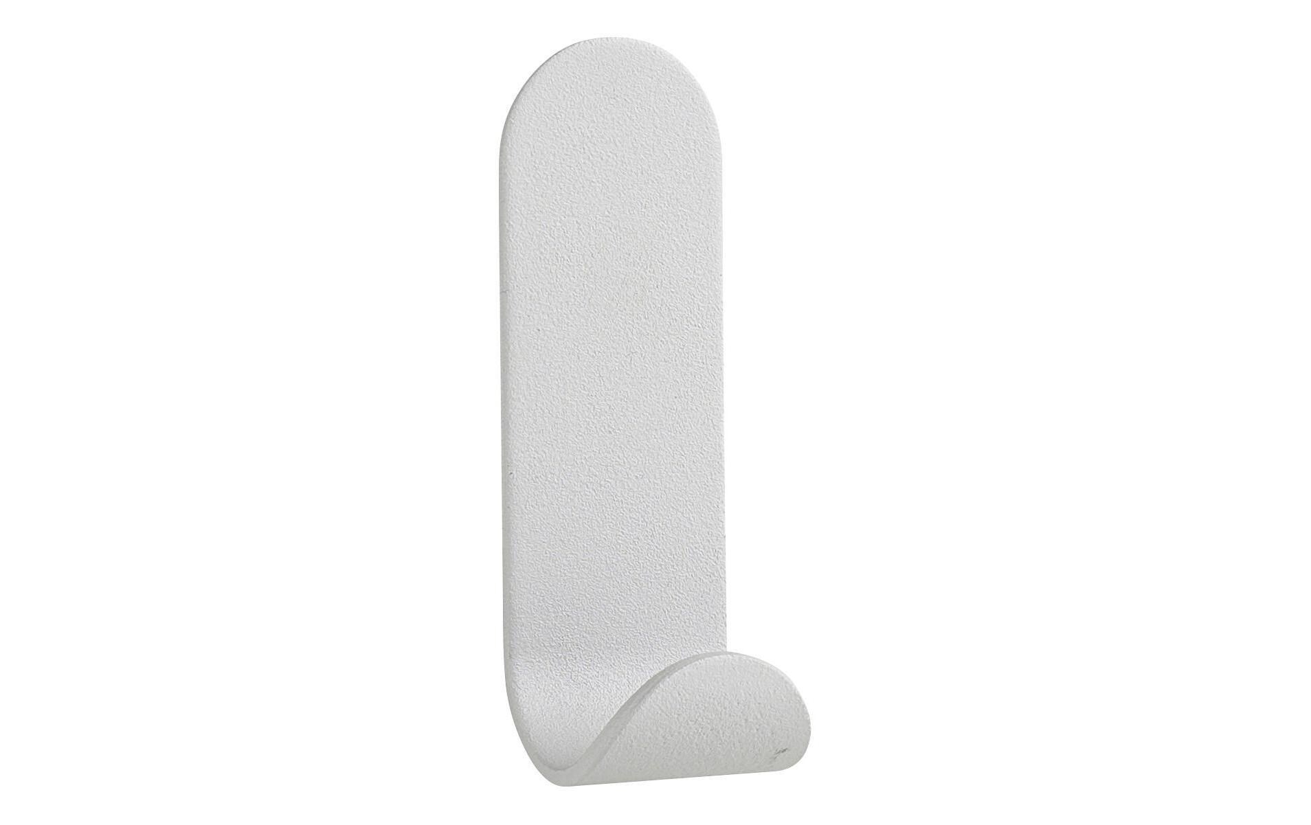Wandhaken 7,5 cm, HellgrauWandhaken aus Edelstahl, Hellgrau