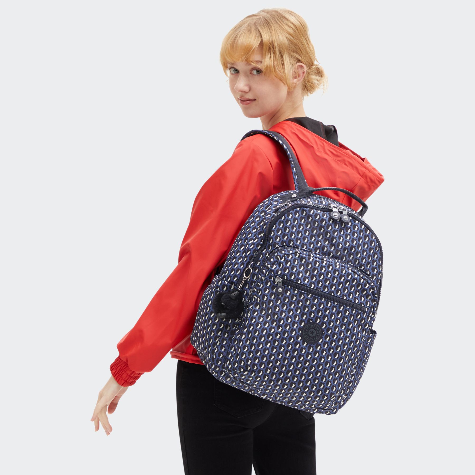 SEOUL Grand Sac à Dos Avec Protection Pour Ordinateur Portable - 3D K Blue