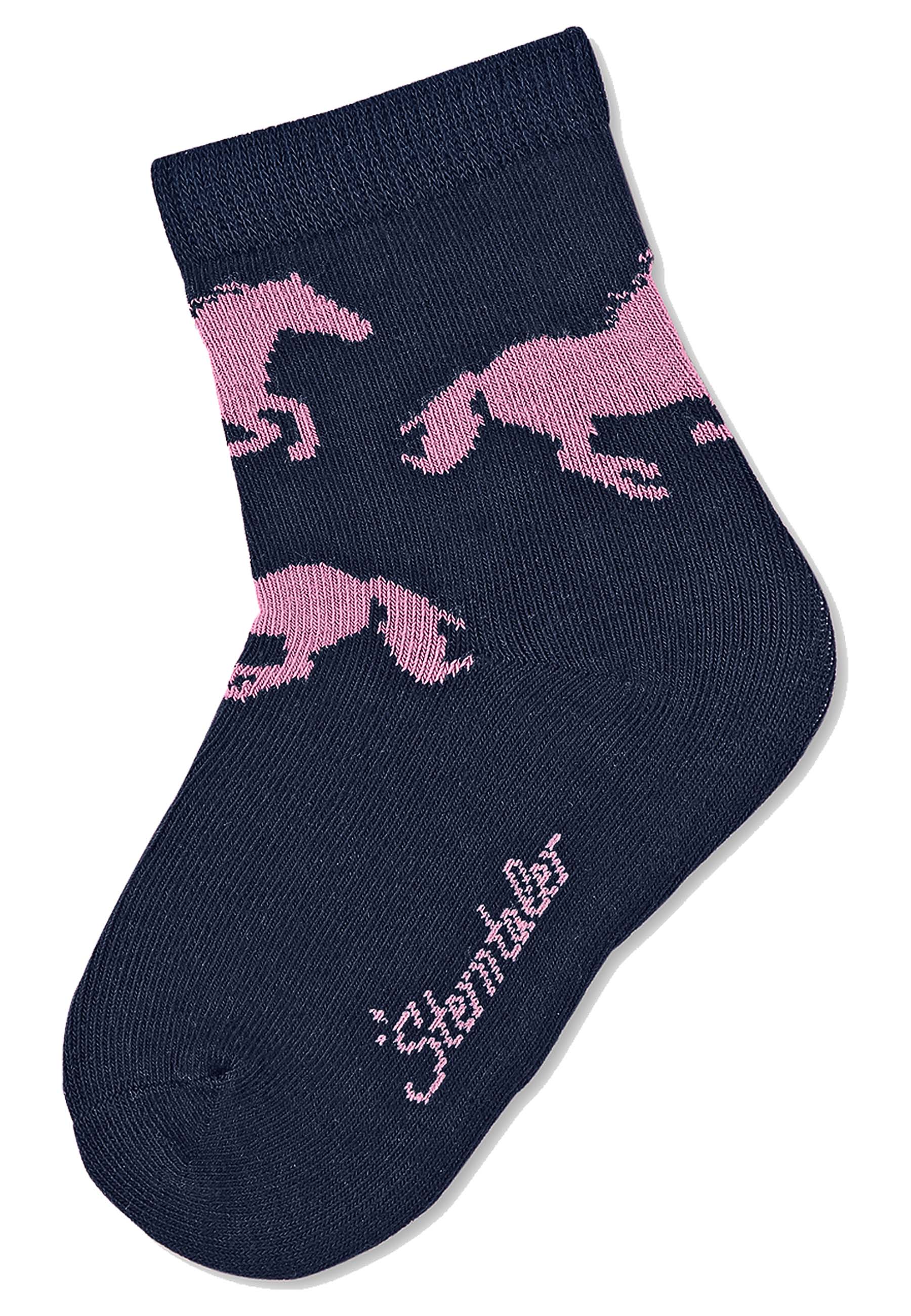 Socken PFERDE 7er Pack in rosa
