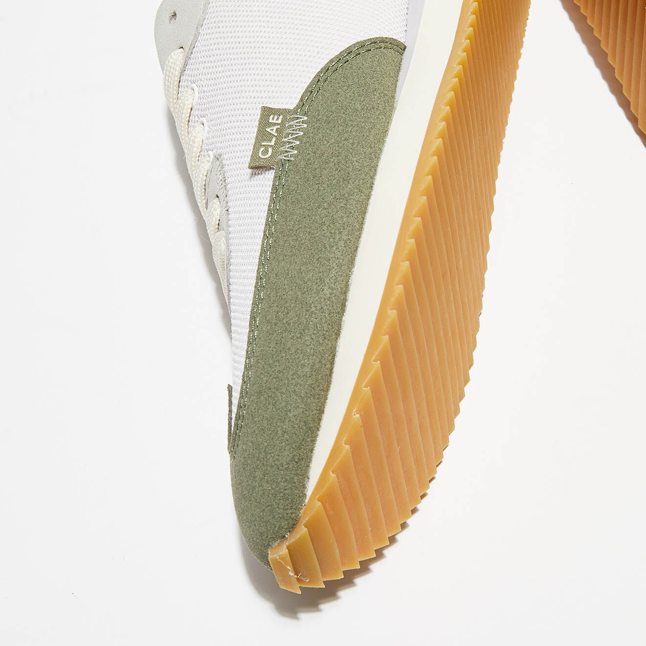 Clae Baskets Runyon blanc/vert