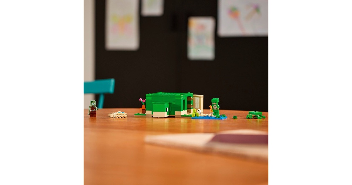 LEGOMinecraft - Het schildpadstrandhuis Constructiespeelgoed  (21254)