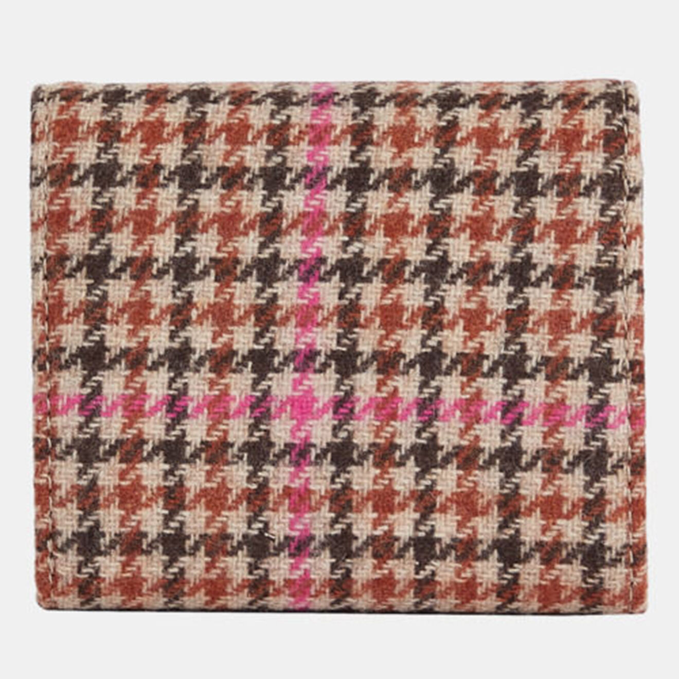 Tommy Hilfiger Portefeuille Tommy Life pied-de-poule multicolore - 10x11 cm