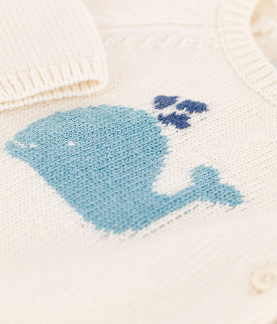 Ensemble en tricot laine et coton bébé
