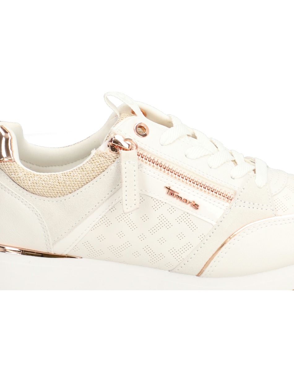 Lederkombination Sneaker