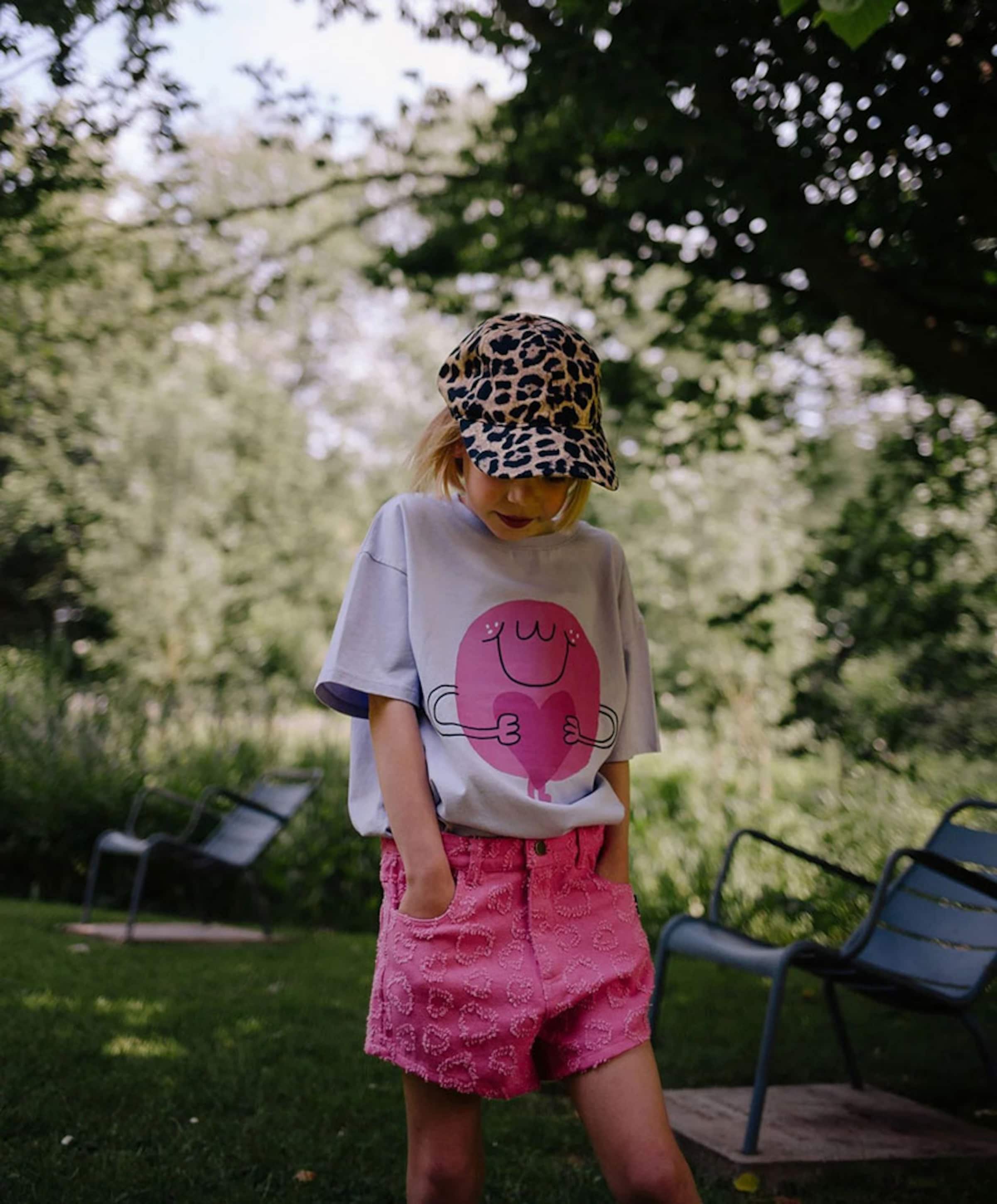 Daily Brat Heart snatcher meisjes korte broek roze