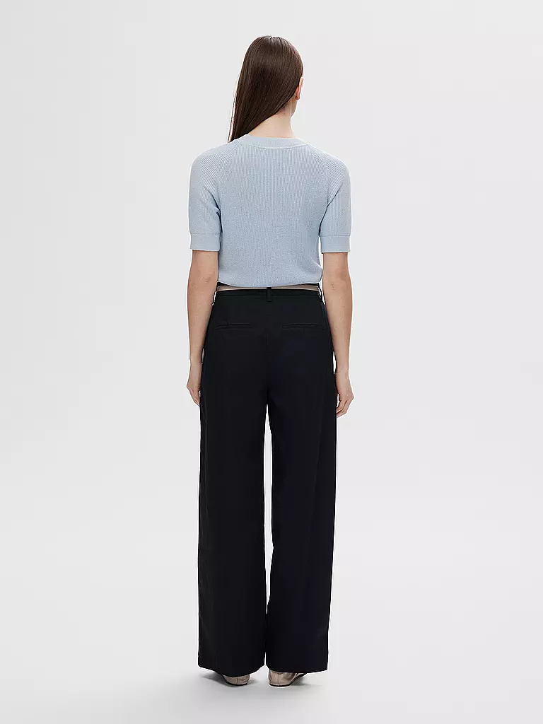 SELECTED FEMME Pullover SLFELINNA hellblau