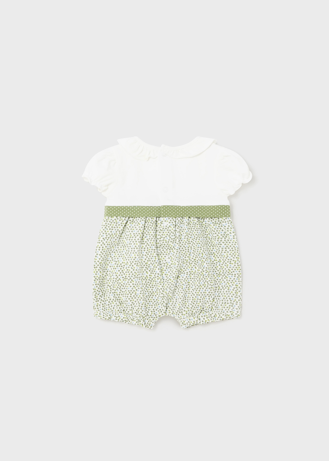 Conjunto de 2 macacões Better Cotton Cristal para recém-nascidos