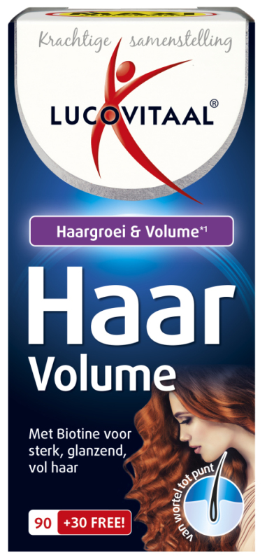 Lucovitaal Haar volume max verpakking 120 Capsules