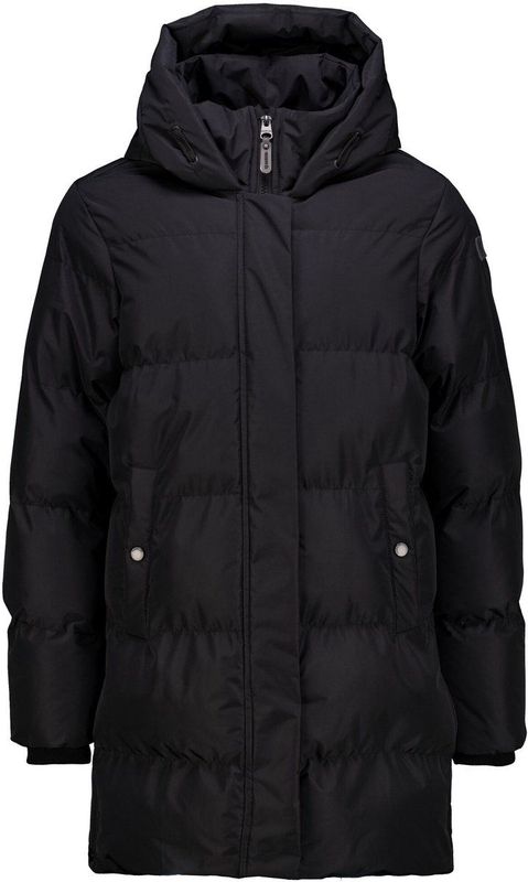 GARCIA - Gewatteerde Puffer - Zwart - Meisjes Jas