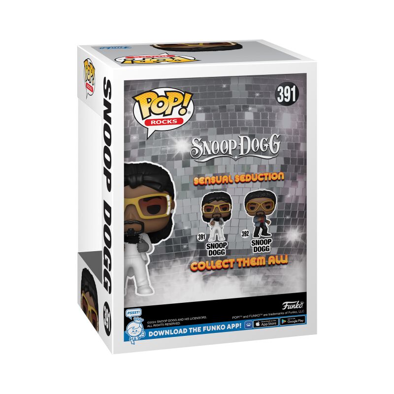 Snoop Dogg Rocks! Vinyl Figur 391 | Snoop Dogg Funko Pop!