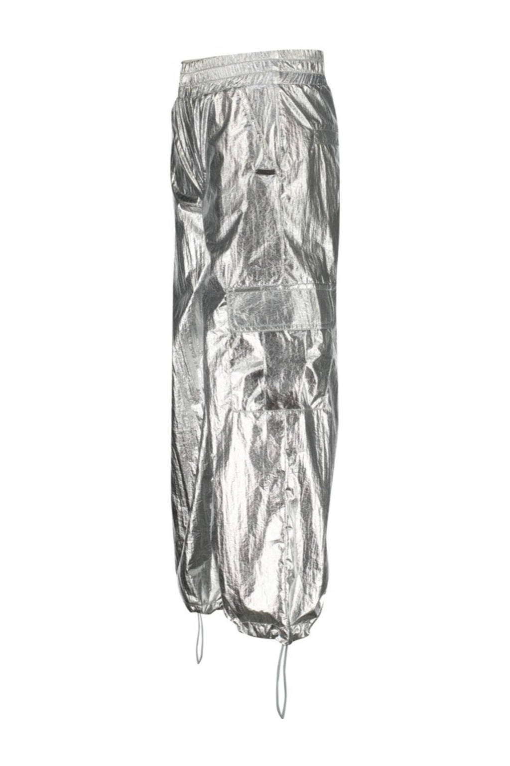 Raizzed regular casual broek zilver