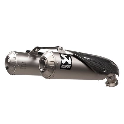 Silencieux Akrapovic Titane