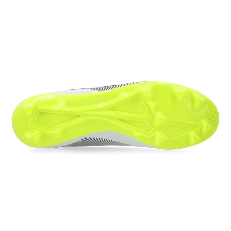 New Balance Furon V7 Dispatch FG - Blanc/Violet/Jaune Fluo