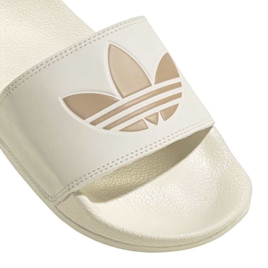 adidas Originals Claquettes adilette Lite - Blanc/Warm Sandstone Femme