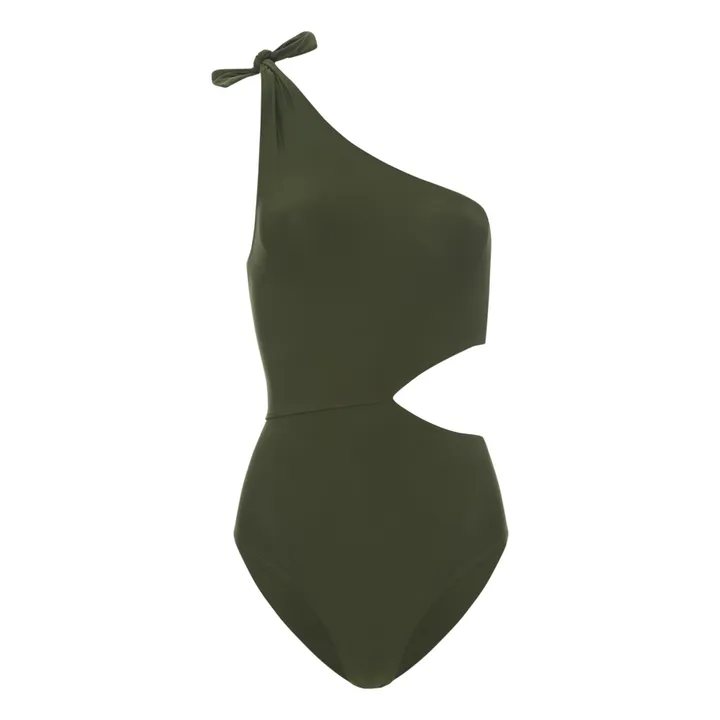 Re.Sea Maillot 1 Pièce Longitude 06 | Vert kaki