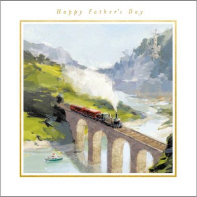 Happy Father's Day Steam Train