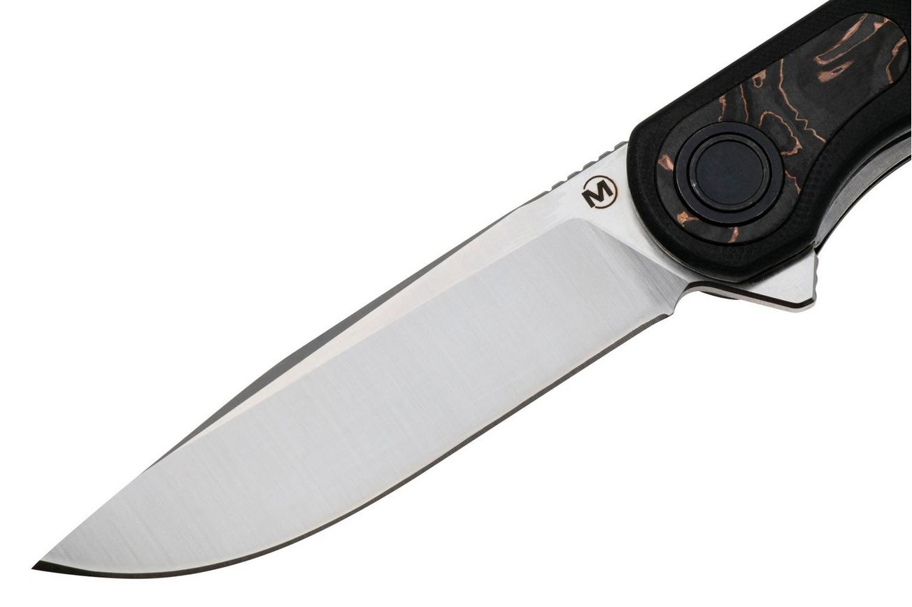 Böker Magnum Braddock 01SC088 Satin 440B, Black G10, zakmes