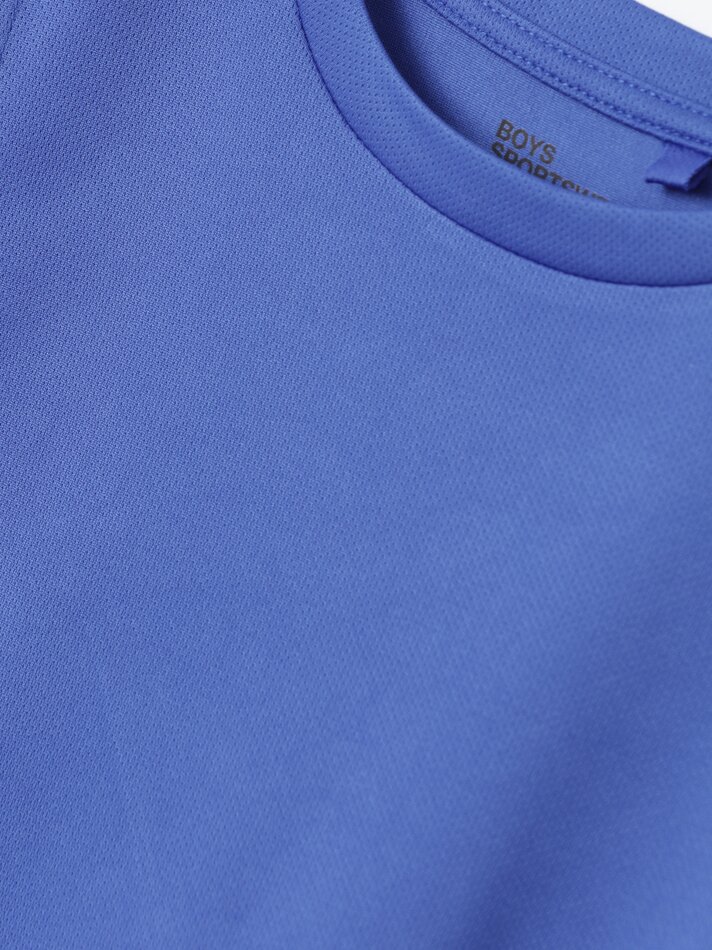 Camiseta esportiva sem mangas - Azul Royal